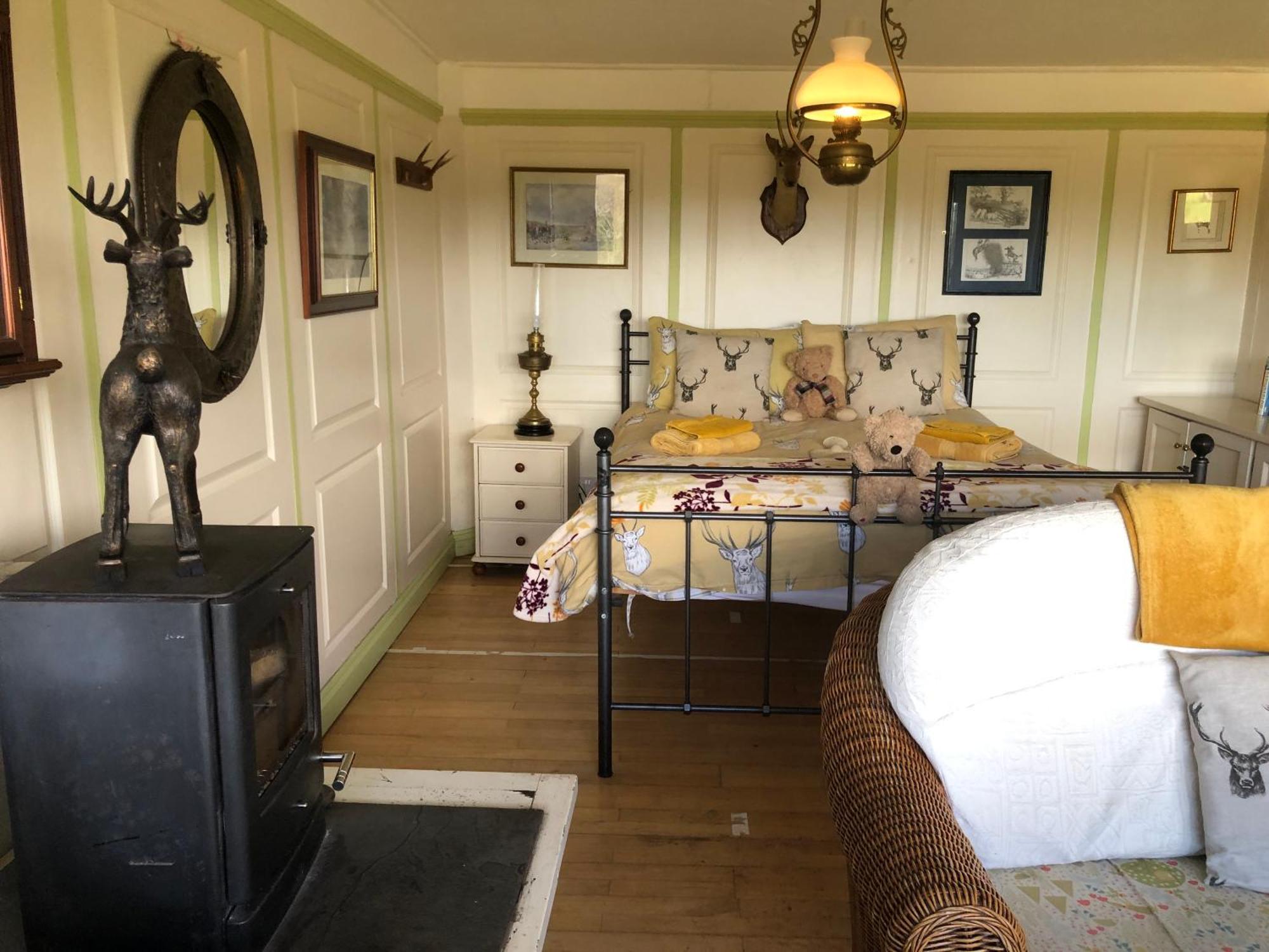 Stags View,Unique Eco Cabin, Dartmoor Views South Brent Exteriér fotografie
